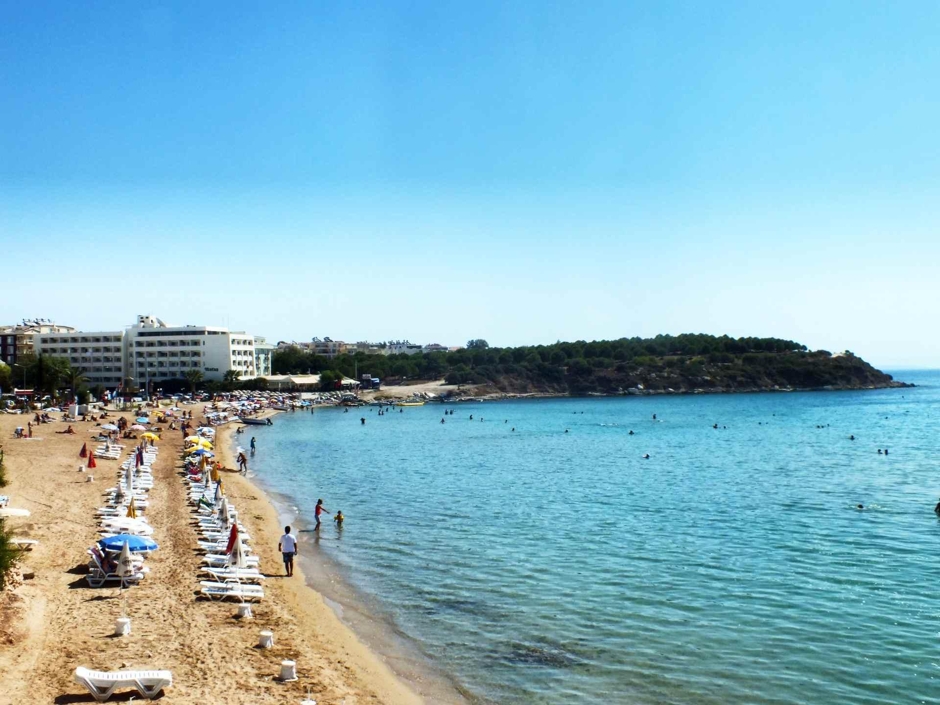 Tuntas Beach Hotel Altinkum Didim Exterior foto